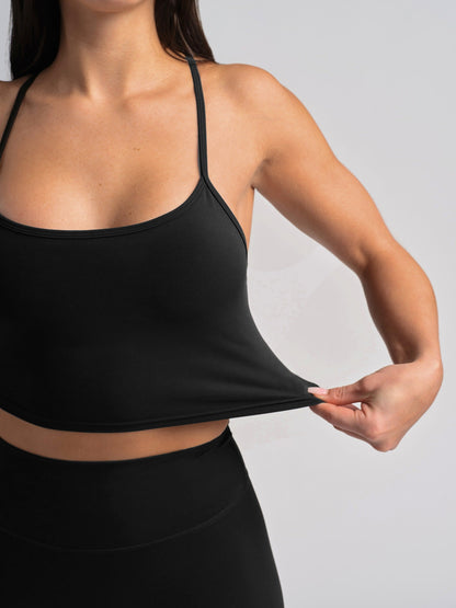 ComfrtCore Strappy Crop Tank