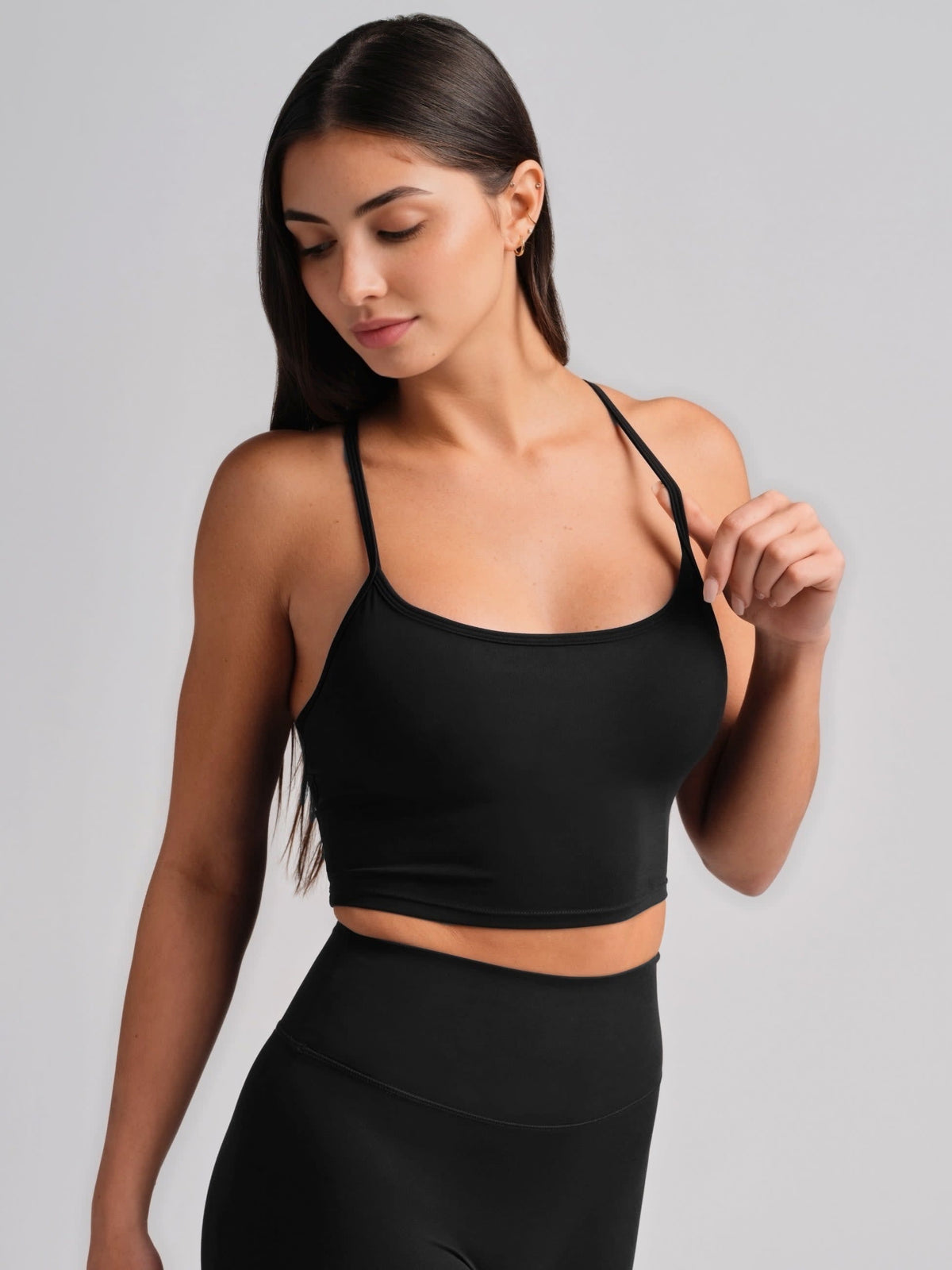 ComfrtCore Strappy Crop Tank