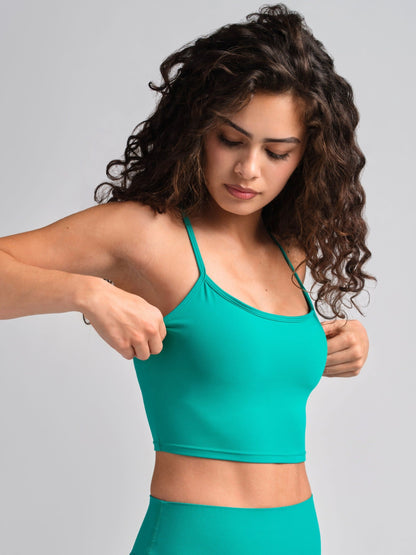 ComfrtCore Strappy Crop Tank