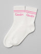 White / Hot Pink