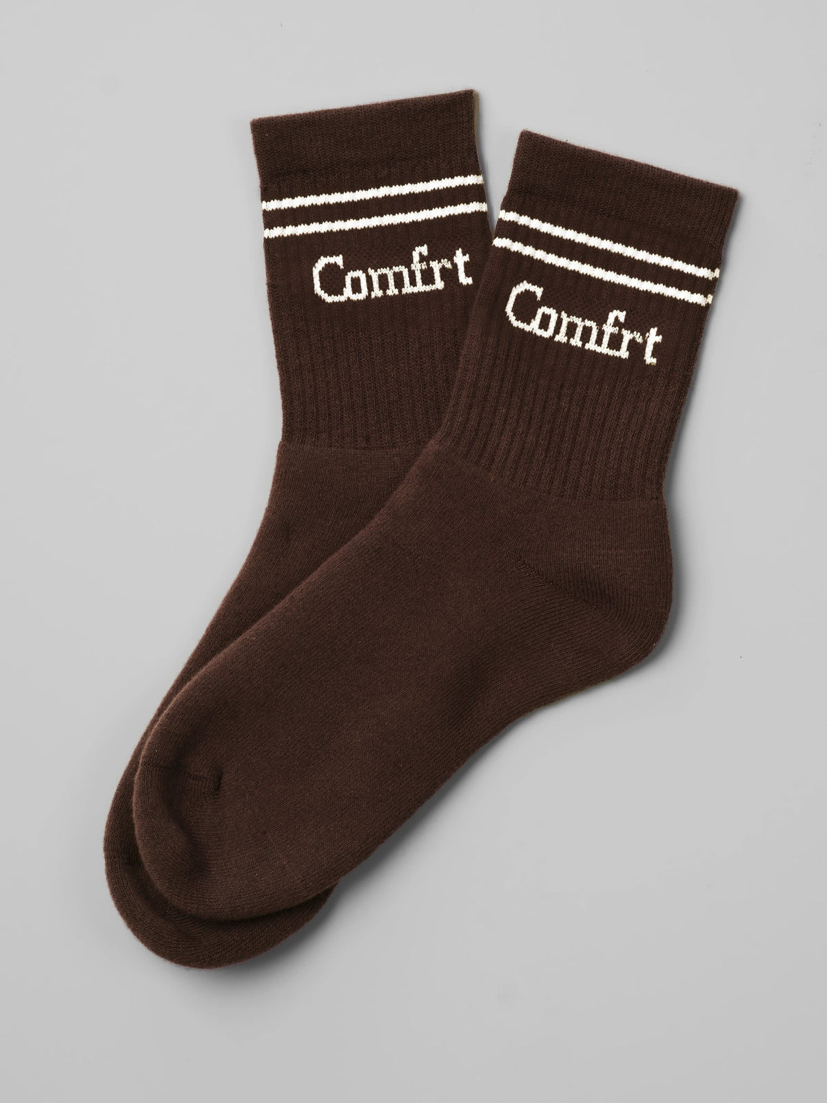 Stripe Trim Ankle Socks - Athletic Socks