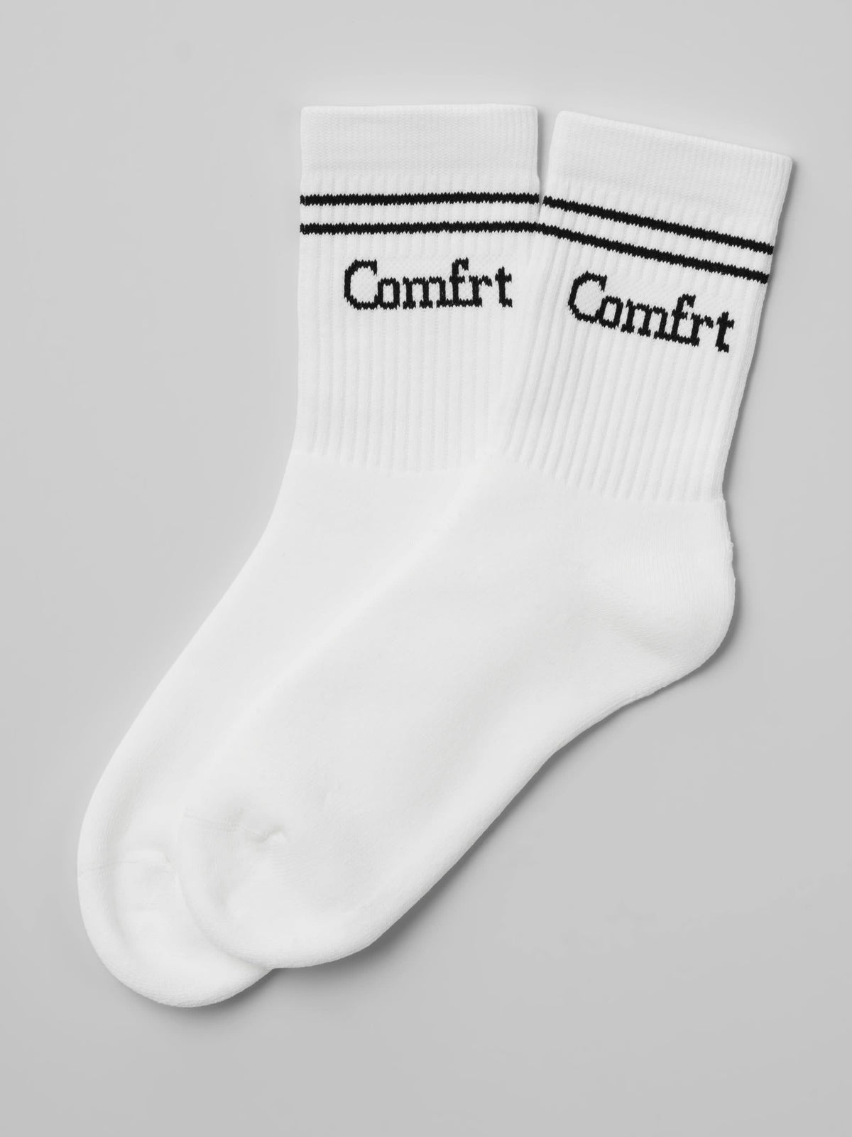 Stripe Trim Ankle Socks - Athletic Socks