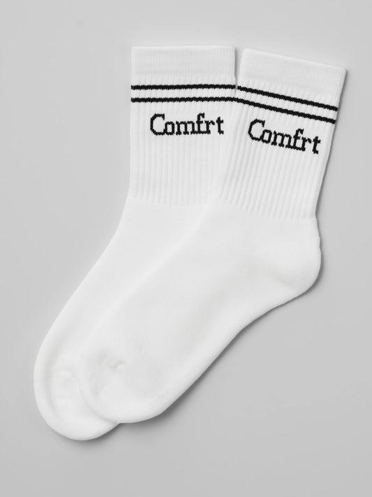 Stripe Trim Ankle Socks - Athletic Socks