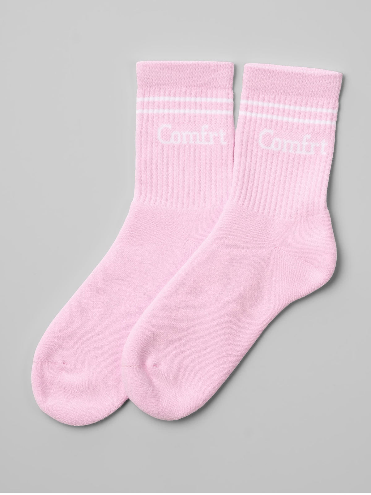 Stripe Trim Ankle Socks - Athletic Socks