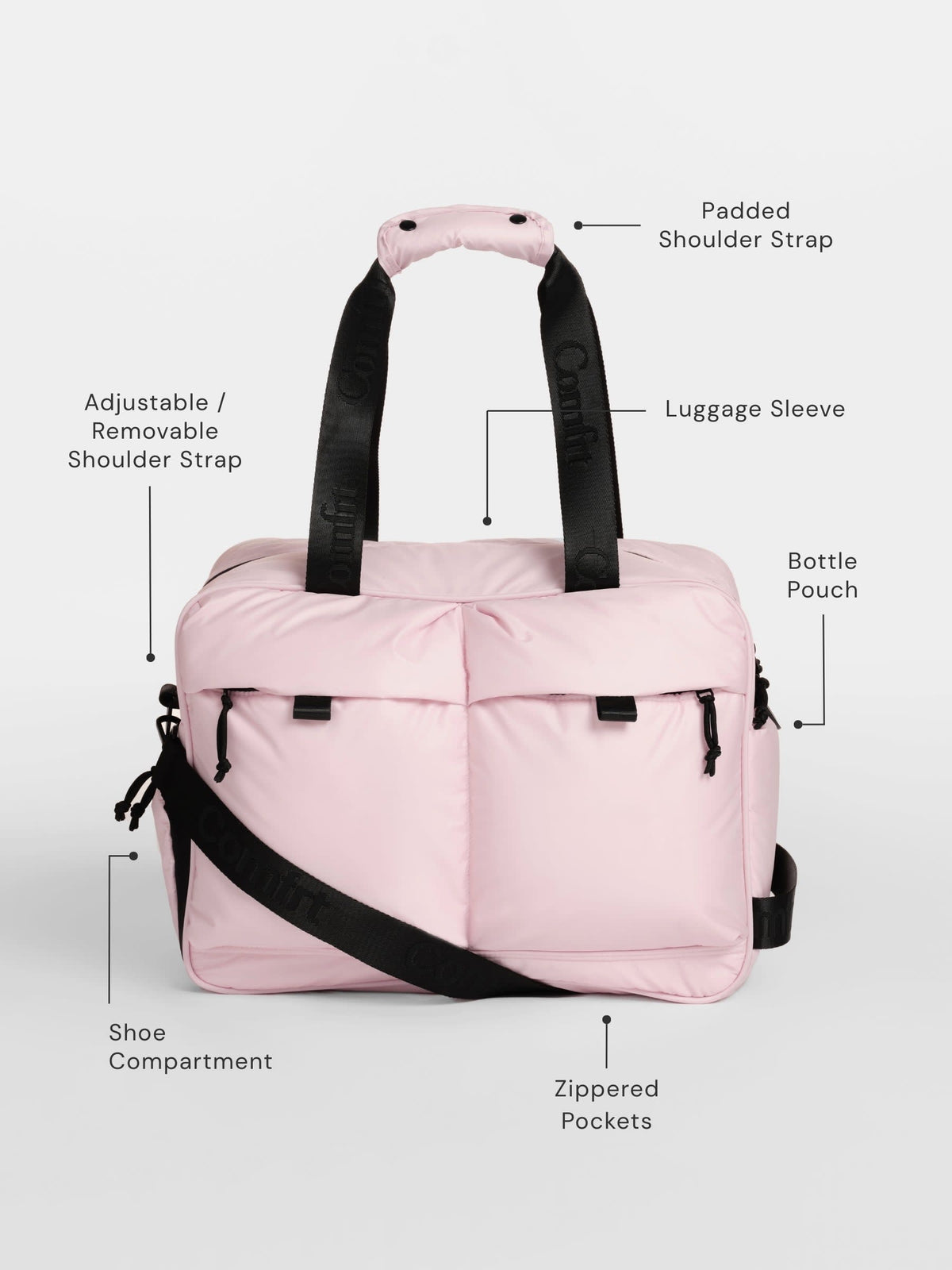 Anywhere Bag - Overnight Bag with Shoe Compartment